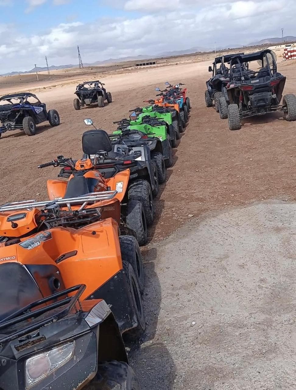 Happy guests with Chames on a Marrakech day trip